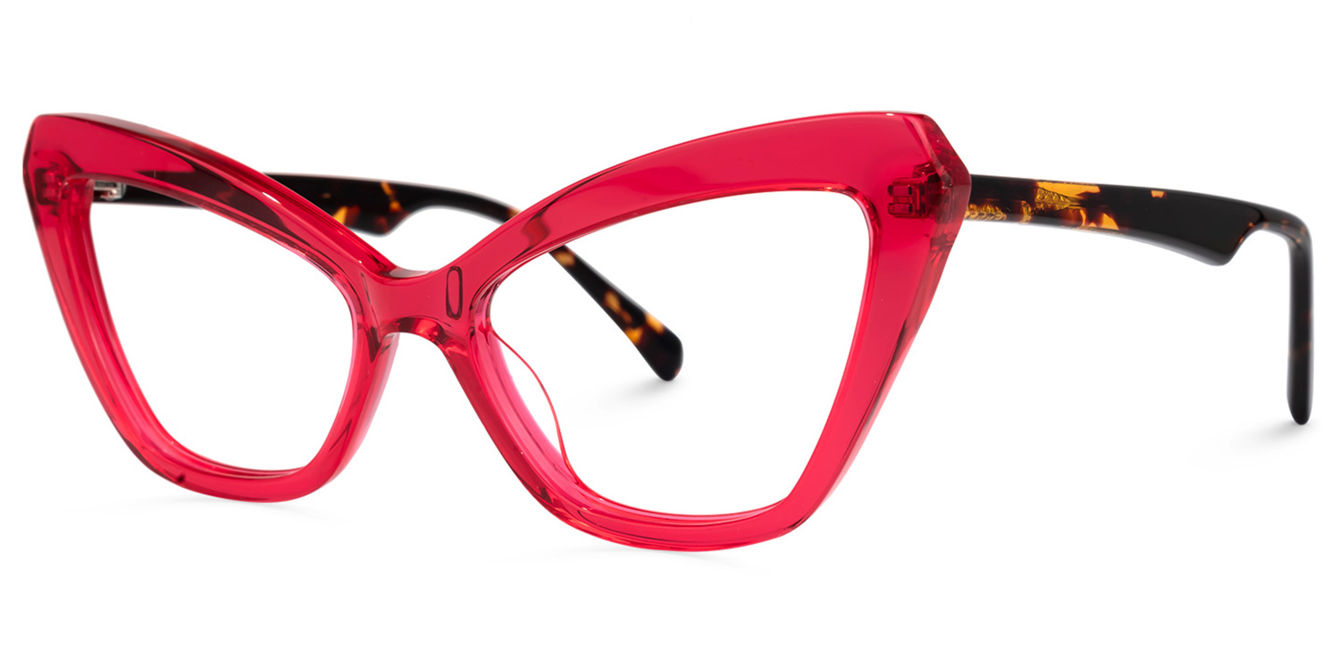 Shaneika - Cat Eye Red Eyeglasses