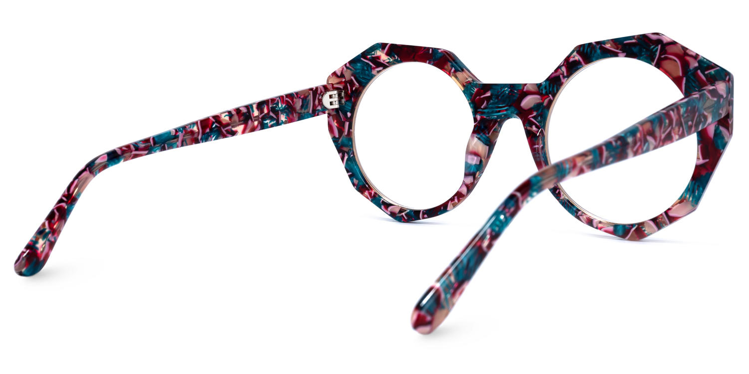 Odara - Geometric Floral Eyeglasses