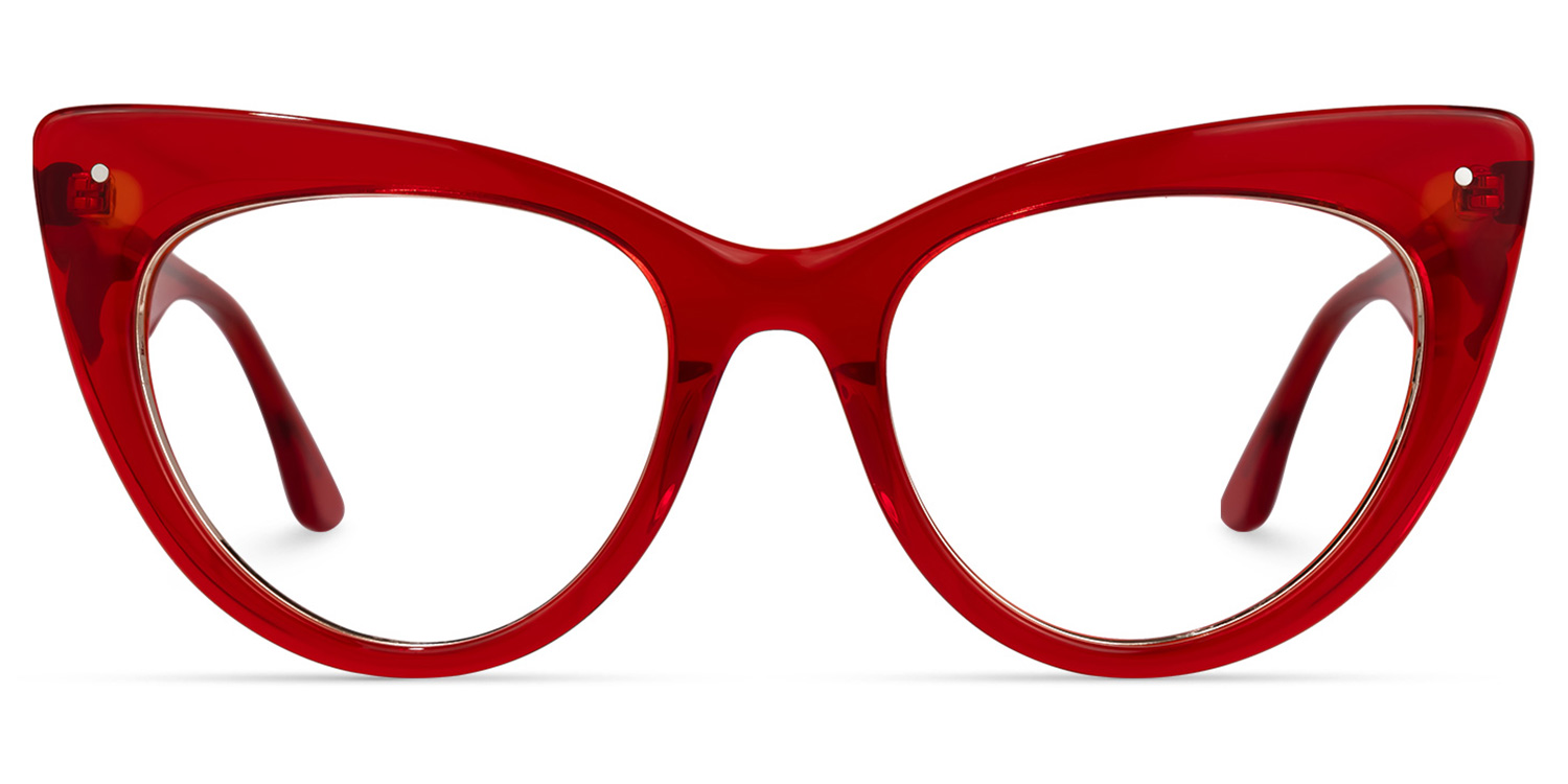 Akua - Cat Eye Red Eyeglasses