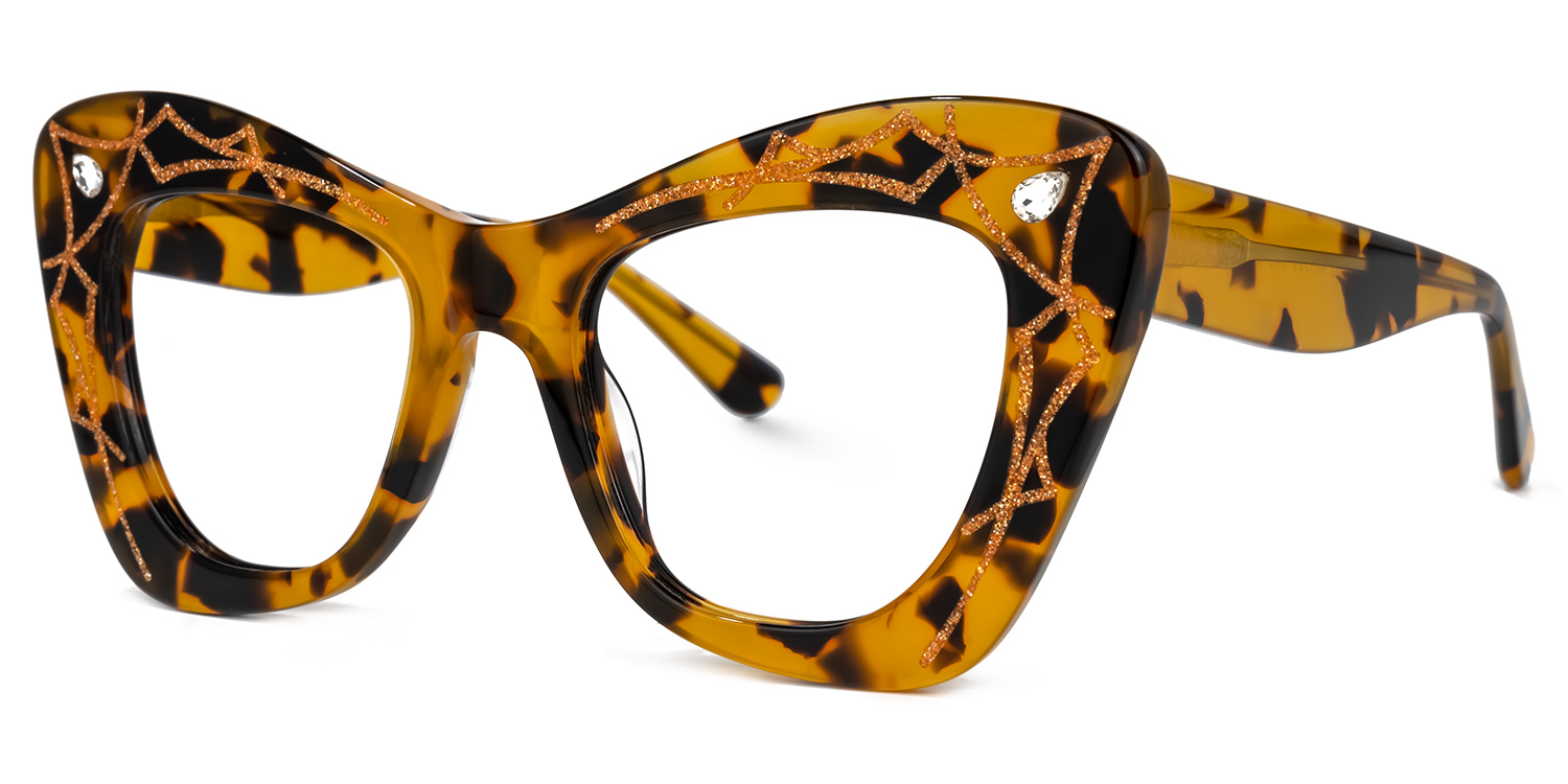 Zavala - Square Tortoise Eyeglasses