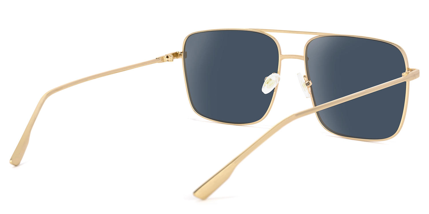 Reid - Aviator Gold Sunglasses