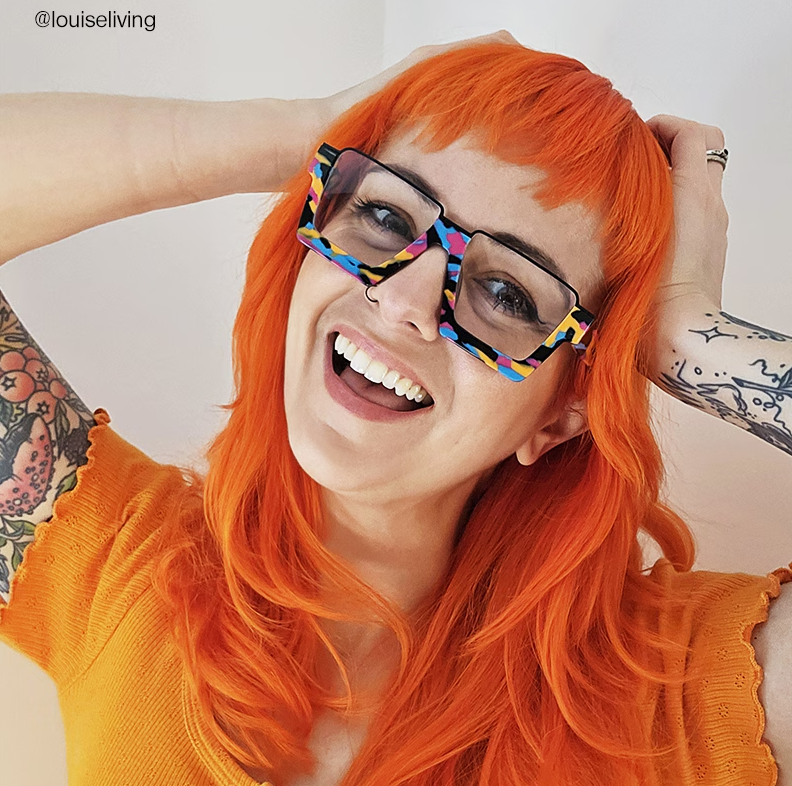 Mendoza - Cat Eye Black Eyeglasses - 5