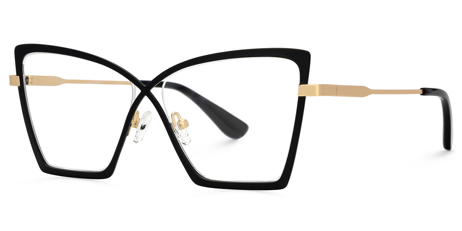 Felicja - Butterfly Black Eyeglasses - 2