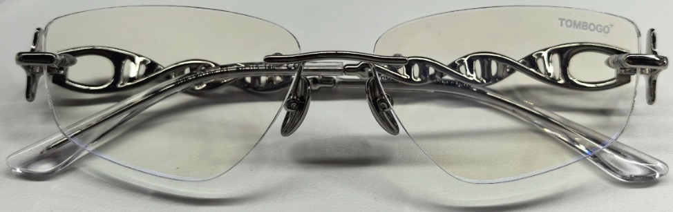 The Decoder - Geometric Silver Eyeglasses