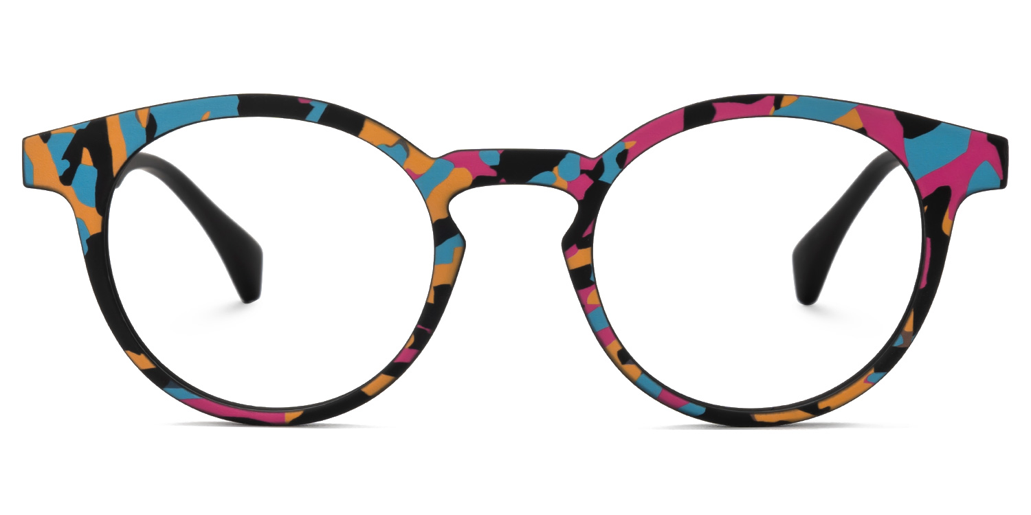 Minnie - Round Multicolor Eyeglasses