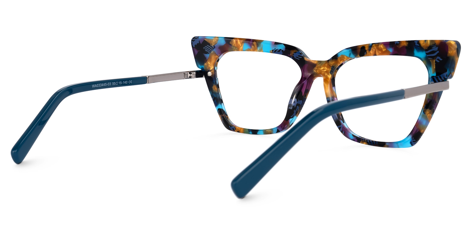 Mariana - Cat Eye Floral Eyeglasses