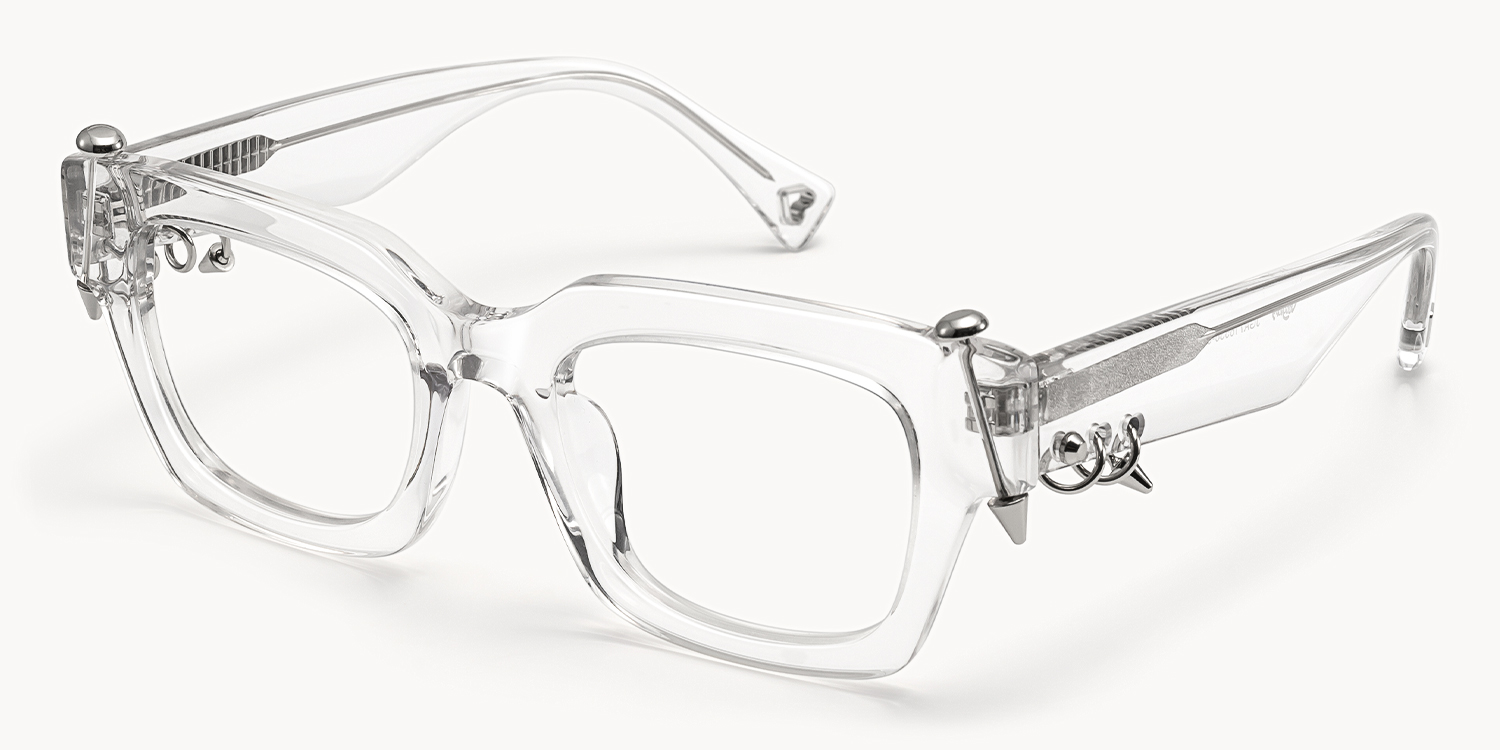 Elektra - Cat Eye Gray Eyeglasses - 3