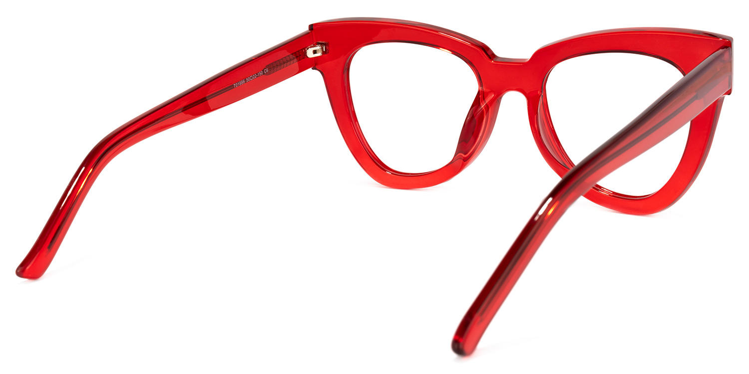 Judith - Butterfly Red Eyeglasses