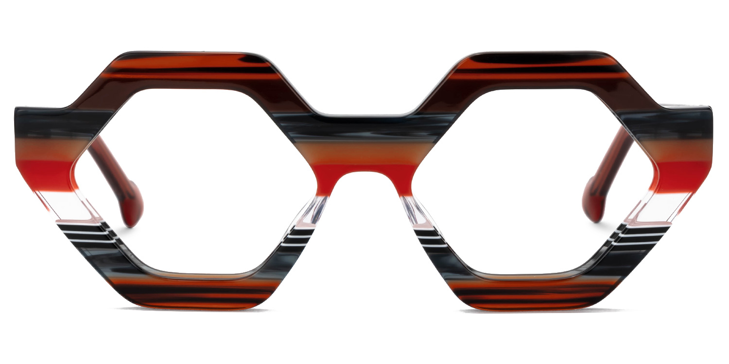 Ailsa - Geometric Multicolor Eyeglasses